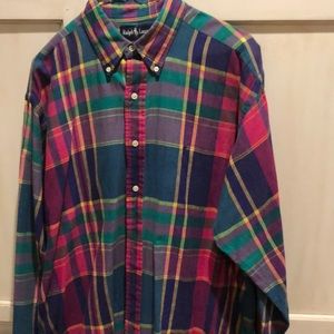 Ralph Lauren Plaid Button Down